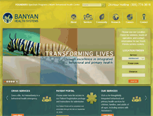 Tablet Screenshot of banyanhealth.org